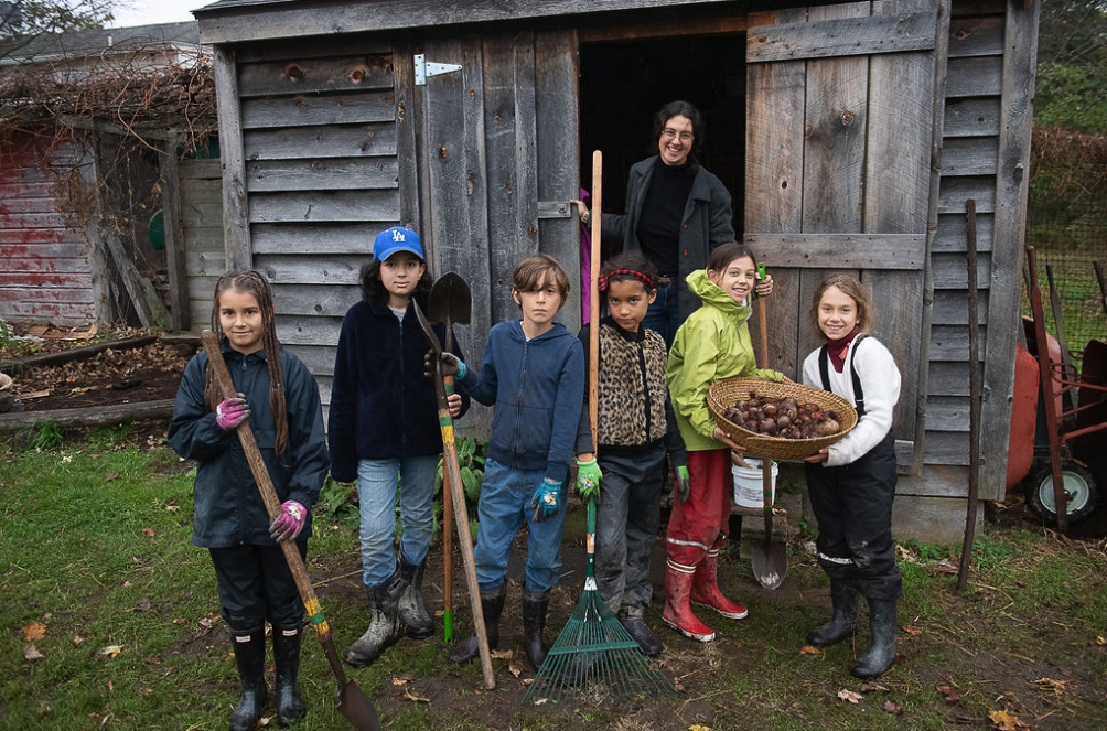 4th grade farm trip Rudolf Steiner School